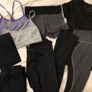 Sports Workout activewear set of 8